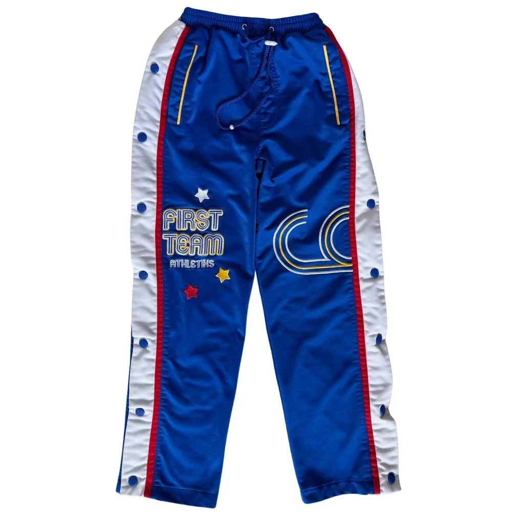 First Team Athletiks Youth's Track Pants Tearaway‎ Athletic Warmups League Large